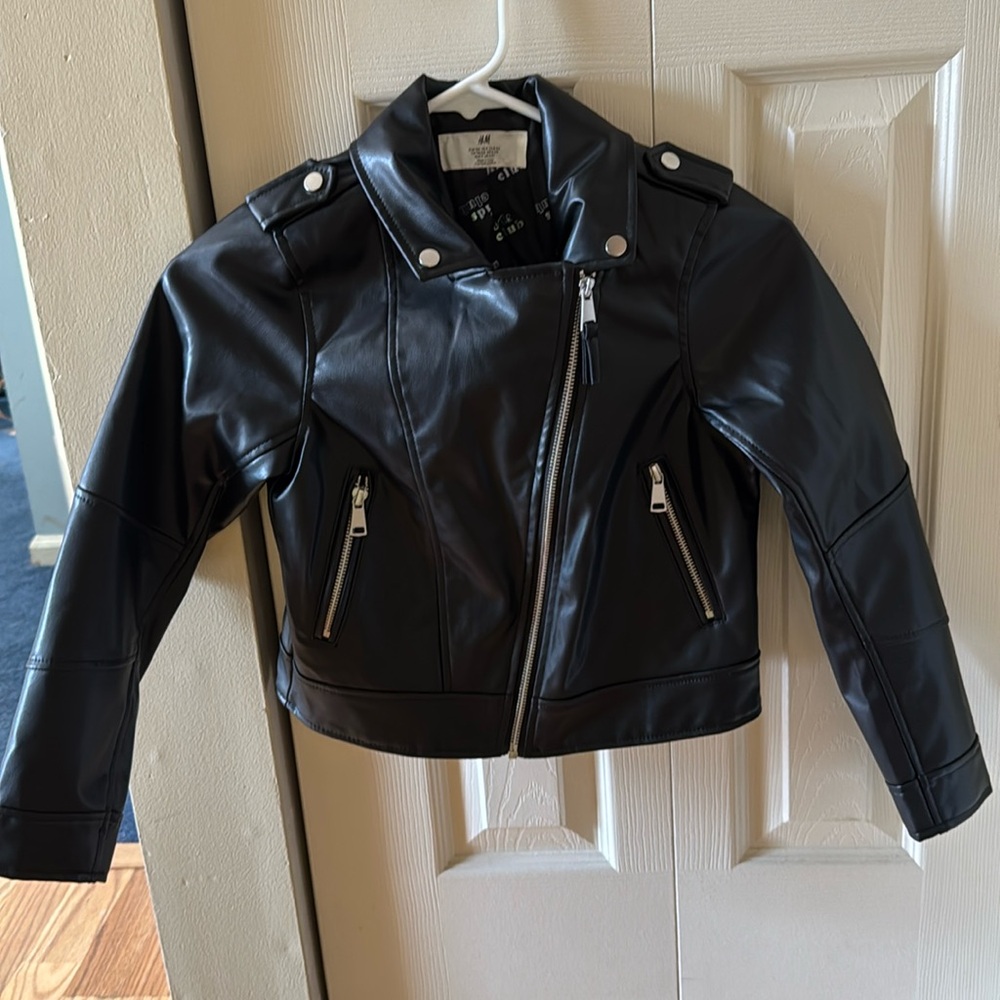 Girls Leather jacket from H&M never worn